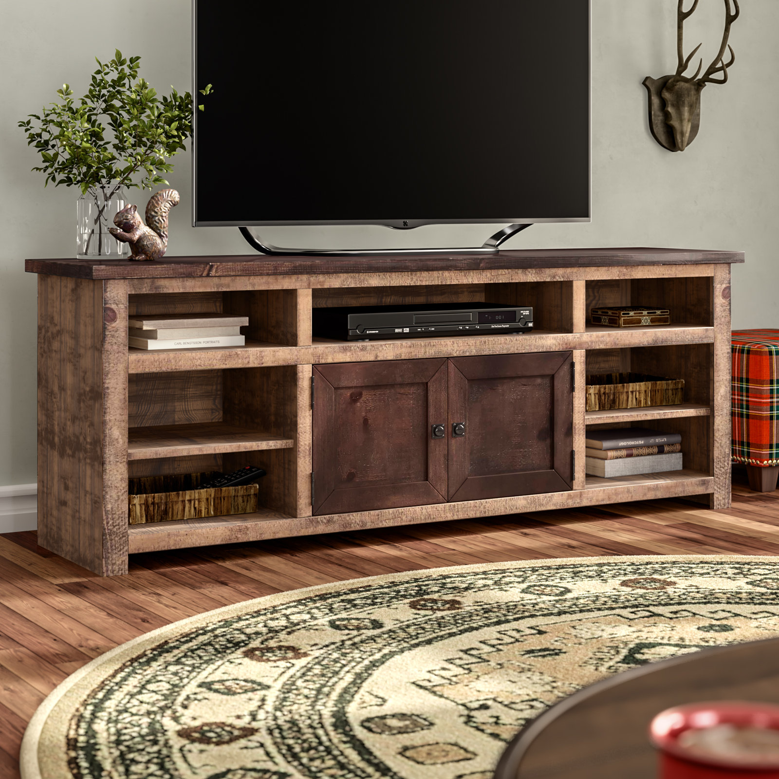 20 Rustic TV Stand Decor Ideas Dig Into Style and Inspirations
